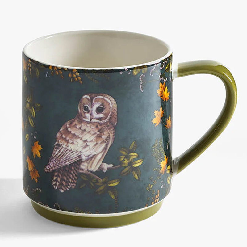 Bone China Latte Mug