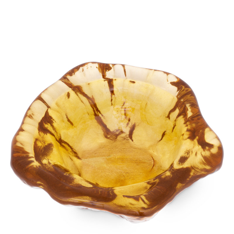 Bowl Courtier Amber Glass