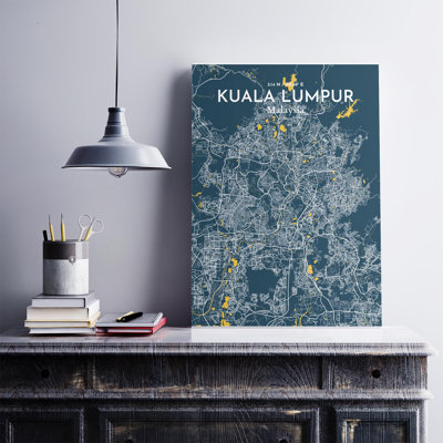 " Kuala Lumpur Malaysia City Map "