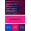 Hard Edge 81, art mural sur toile rose-1556124550