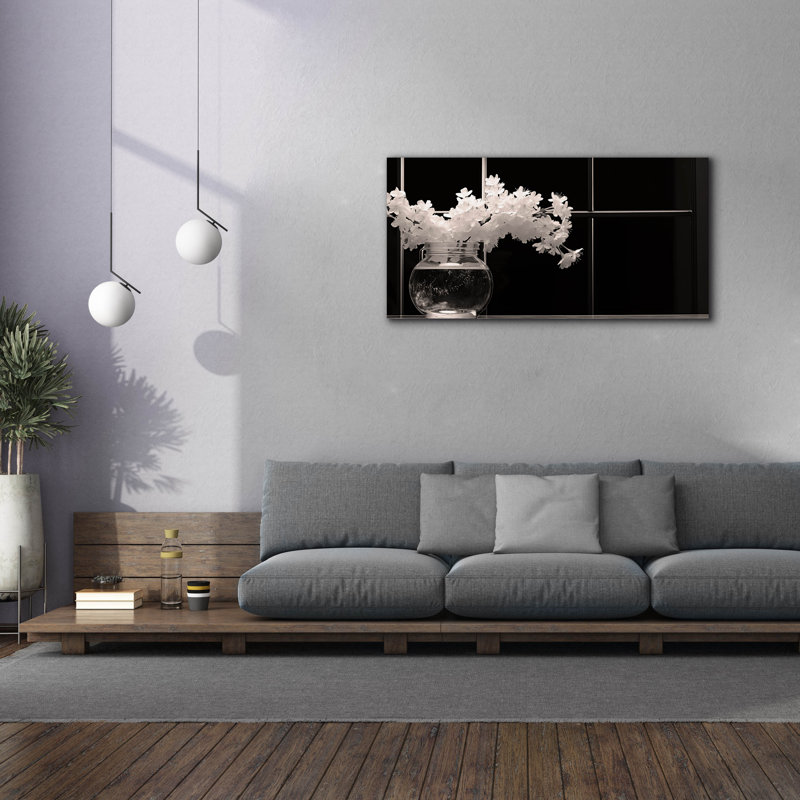 Toile épique Graffiti «Dark Flourish» par Decent Exposures, 60 po x 30 po, H 30 po x l 60 po