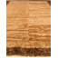 Tapis orange / brun en laine tissé à la main de style turc antique Mid-Century 4 pi 4 po x 6 pi 3 po