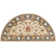 BuckHill Oriental Hand-Tufted Wool Tan Area Rug