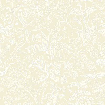 Rouleau de papier peint lisse L 33 pi x l 20,9 po Arayeli