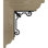 Fleur de lys triple support traditionnel Ironcrest