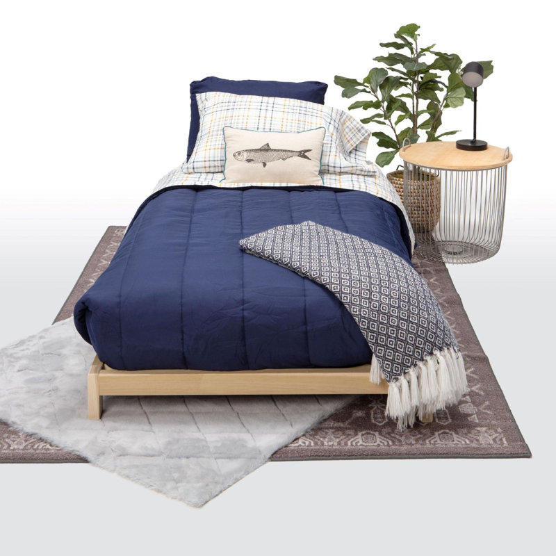 Lit plateforme Earby, Simple