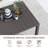 Outdoor Dining Table For 8 Person,Square Slatted Metal Patio Table For Deck Garden Lawn Backyard Use With Umbrella Hole, Brown-1877358701