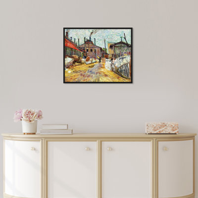 L'usine par Vincent Van Gogh - Peinture