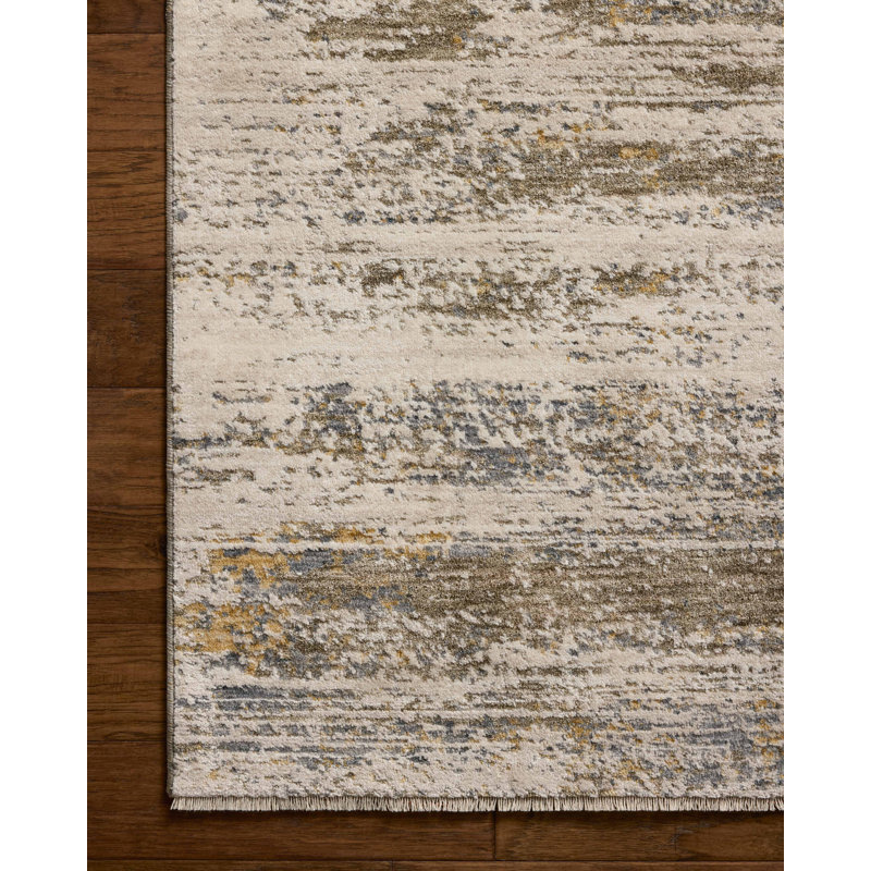 Loloi Nellie Lagoon / Dove Area Rug, Rectangle 7'10" x 10'2"