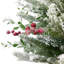 Flocked Balsam Pine Artificial Mini Christmas Tree In Burlap Base - 24" - Unlit