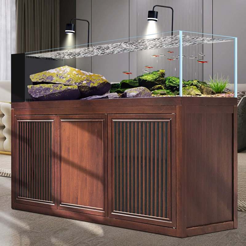 Réservoir d'aquarium en verre Gallon, 58 gallons (H 49,21 po x l 47,24 po x P 19,69 po)