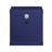Blue Nightstand with Open Shelf