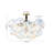 Meyana 6 - Light Cluster Iridescent Glass Ball Bubble Ceiling Light-226041178