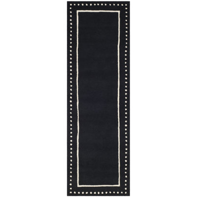 Tapis en laine touffeté à la main Cruz