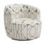 Maya Swivel Chair In Boucle-1146429929