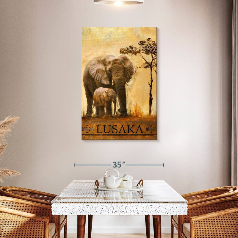 Brampt Lusaka, 45" H x 30" W