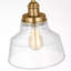 Luminaire suspendu en forme de cloche à 1 lumière Topanga-100140165