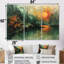 Charron - ensemble d'art mural paysage abstrait-107188679-107188681