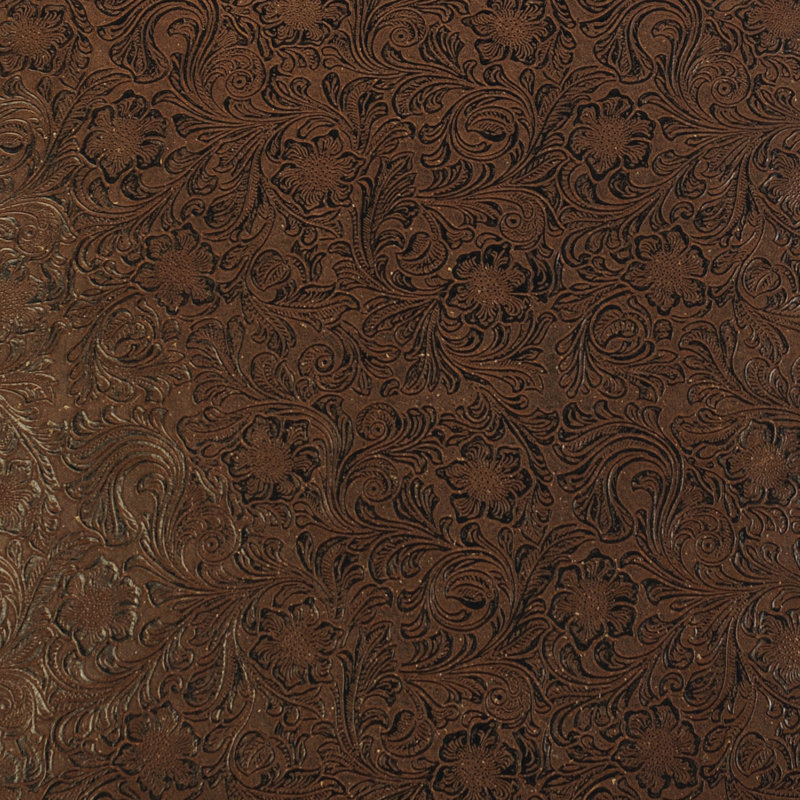Fireside Lodge Hickory Upholstered Back Arm Chair - Standard Fabric, Stagecoach Brown Polyester