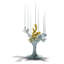 Naturofantastic 15.75" Porcelain Tabletop Candelabra