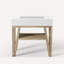 Bodo Vanity, 35.63" x 28.13" x 22.75", Light Burnt Oak, No Vanity Top