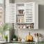 Mijares Bamboo Wall Mounted Bathroom Cabinet 66.5cm H 59cm L-2112048988