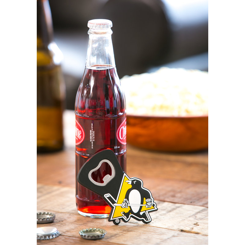 Penguins de Pittsburgh, ouvre-bouteille magnétique en PVC