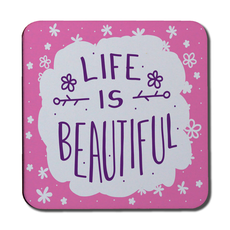 Square 6 Piece Coaster Set