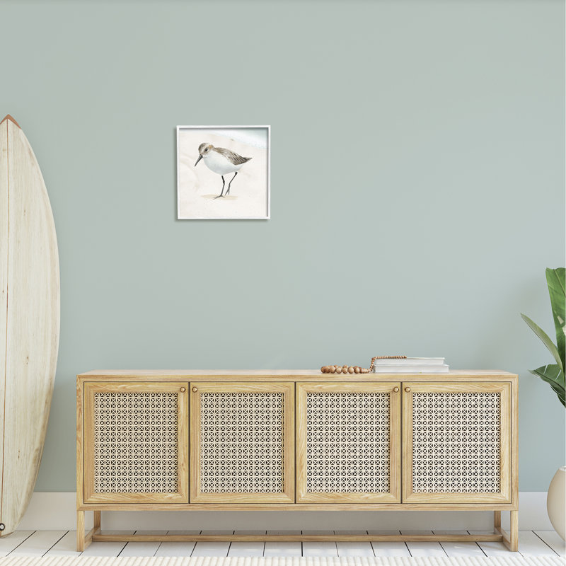Paire de bouteilles de champagne Fancy Bar-ao-872, H 17 po x l 17 po x P 1,5 po, Giclée encadrée blanc bord de mer