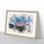 Colourful Starsthe Mountain - Framed Print-56841607-56841613