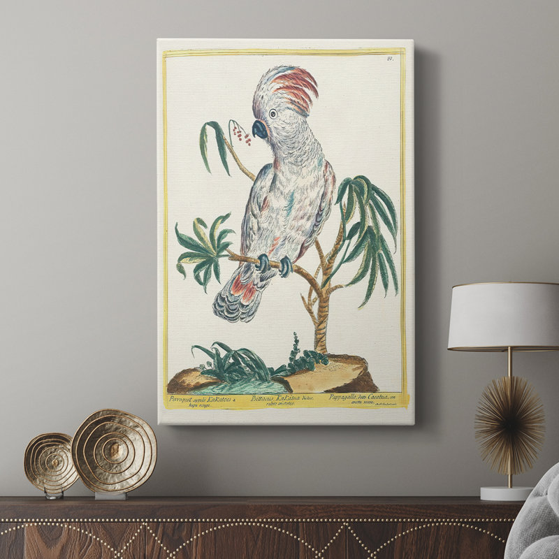 Pastel Birds II - galerie sur mesure Cavas, H 12 po x l 8 po