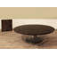 Round Mahogany Wood Dining Table