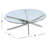 Ruka Glass Top Single Coffee Table