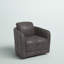 Fauteuil demi-tonneau pivotant de 39 po Cecil-15168227
