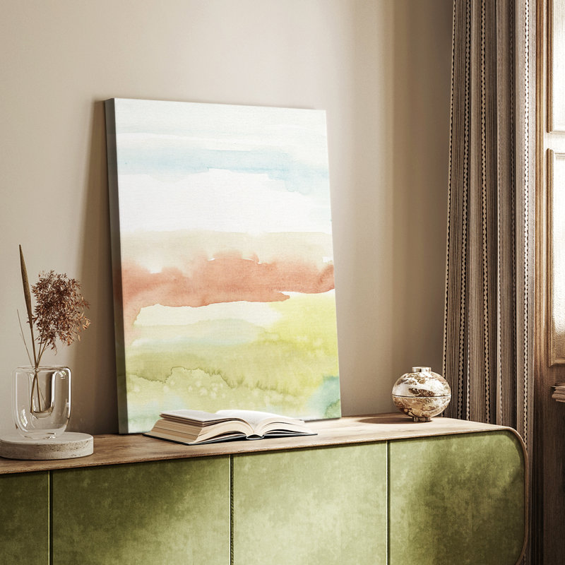 Blushing Sunrise II -Custom Wrapped Gallery Cavas, 48" H x 32" W