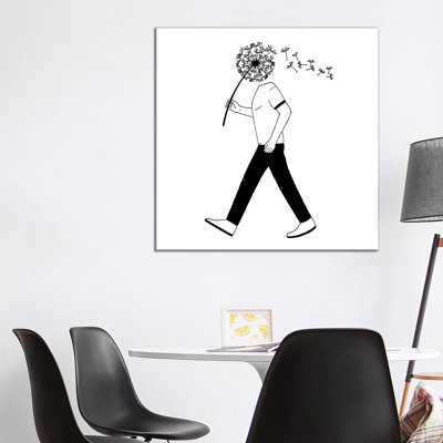 Fade 1 Piece Wall Art on Canvas