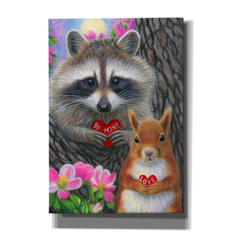 «Moonlight Romance4 (2)» par Bridget Voth, art mural sur toile, H 26 po x l 18 po x P 0,75 po