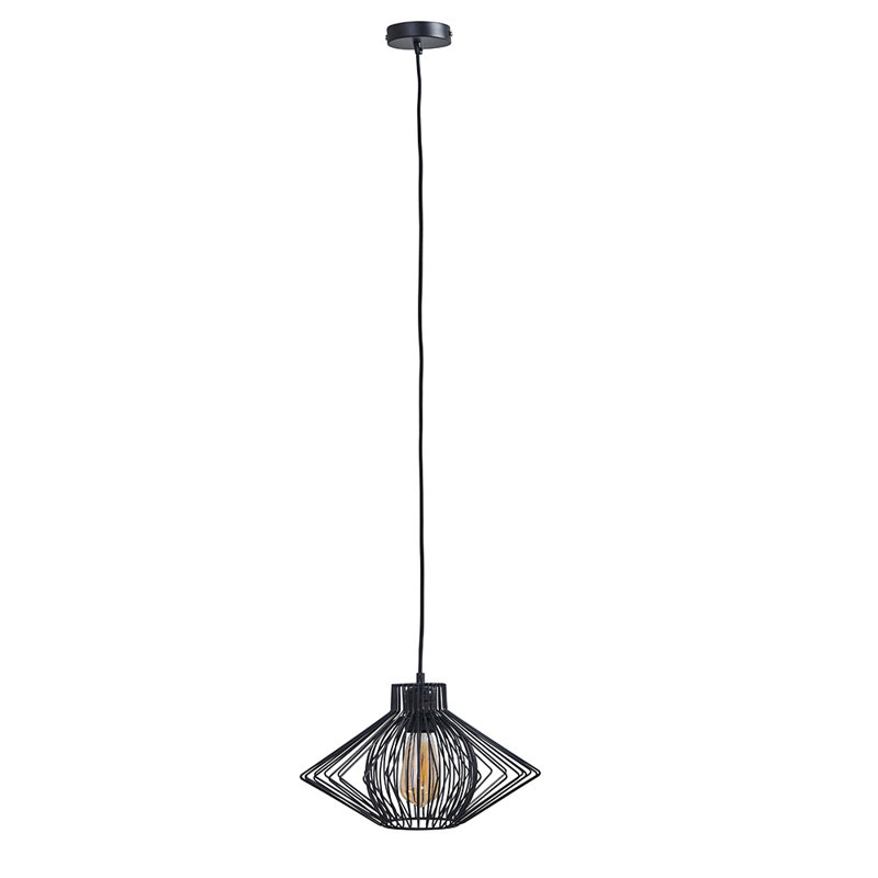 1 - Light Black Unique/Statement Pendant