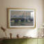 Pont de Waterloo, effet de soleil - Claude Monet - reproduction encadrée avec passe-partout et verre - 1903-395917907-395917906-395917909