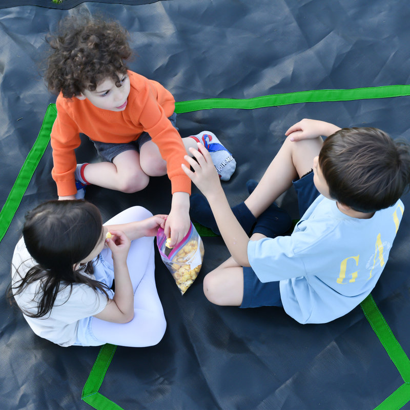 12pi Dome Climber - Centre de jeu extérieur pour enfants (hamac, 1000 lb)