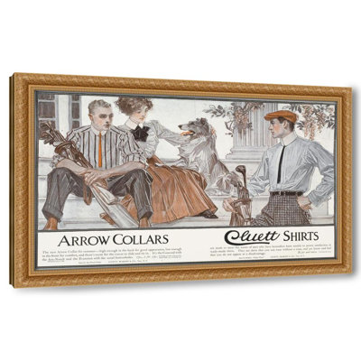 Arrow collars. Cluett shirts (1895 - 1917)