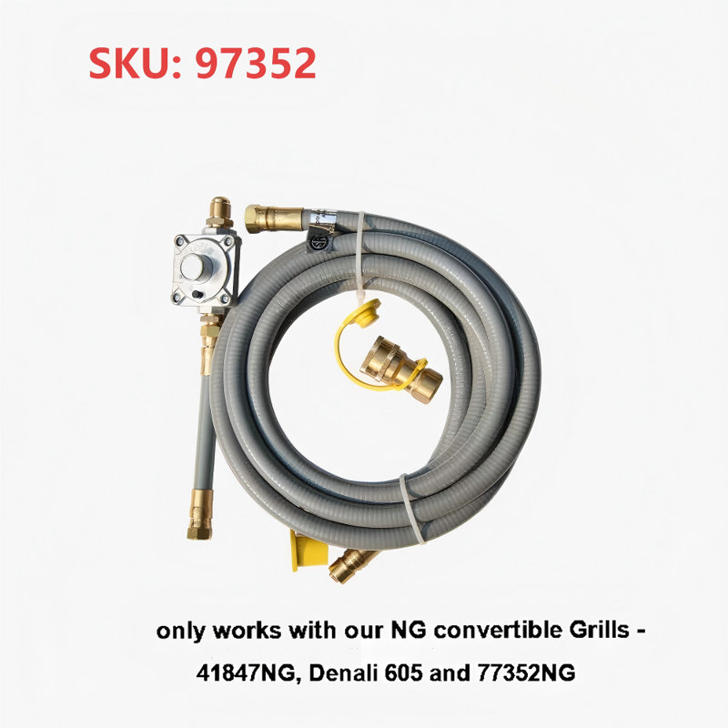 Natural Gas Conversion Kit (97352 only Works With Grills With Ng In The Model)