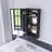12" Rectangular Medicine Cabinet With Mirror