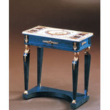 Floor Shelf End Table with Storage