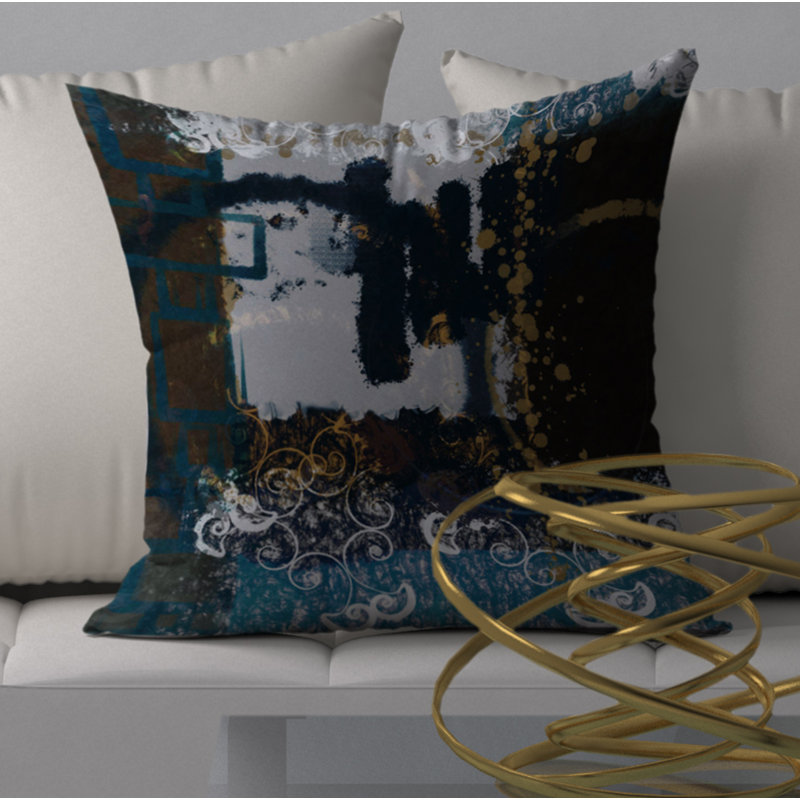 Housse de coussin carrée et bourre opulent, 20 po x 20 po
