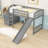 Farrokh Kids Twin Loft Bed-402405152