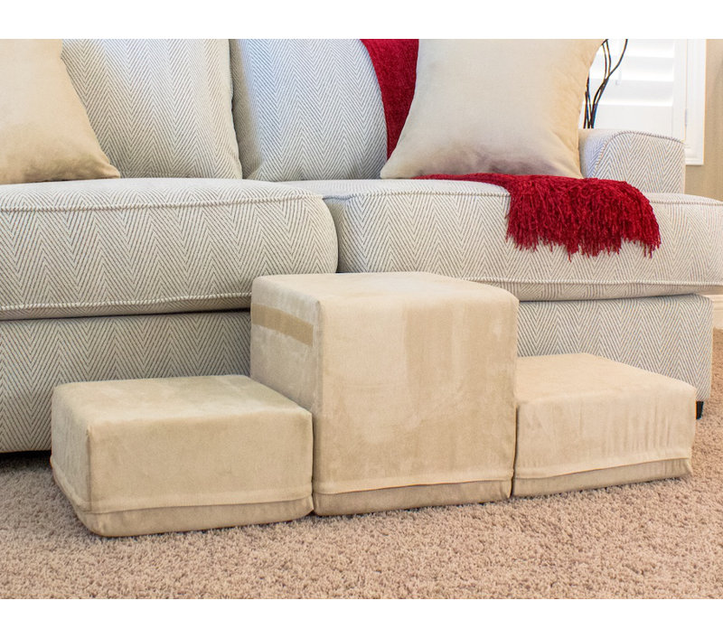 Stairs With 3 Steps, Oyster Light Brown