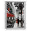 «Rainy Paris II» par J Paul, reproduction d'art sur toile encadrée-316567231-316567230