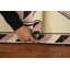 Tapis de couloir oriental géométrique en laine Anatolian 3 x 12