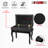 5 Core Piano Bench Wooden Height Adjustable Stool Heavy Duty Keyboard Seat with Storage Jaeleen-1088294198